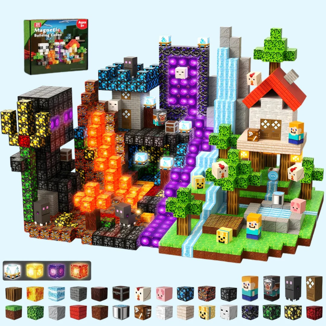 BuildiBlox™ STEM Learning Magnetic Building Blocks